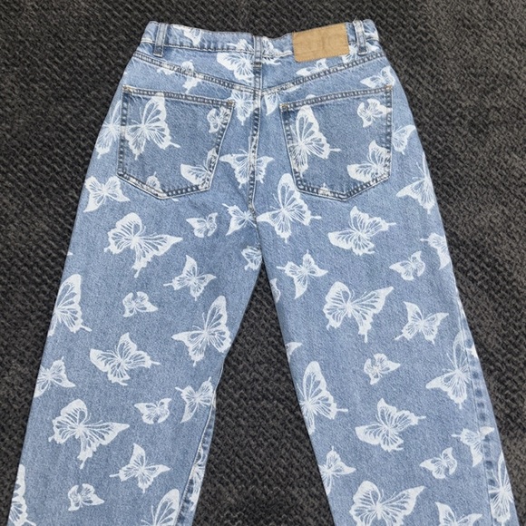 COTTON:ON Blue Butterfly Loose Straight Jean - Picture 9 of 13